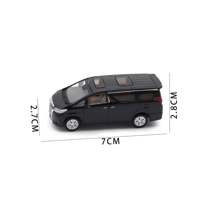 GCD 1/64 Toyota Alphard 2019 Diecast Metal Model Car Toys Boys Girls Gifts