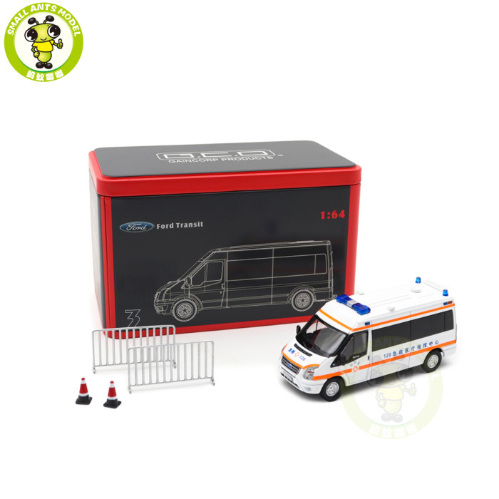 GCD 1/64 Ford Transit Diecast Metal Model Car Toys Boys Girls Gifts