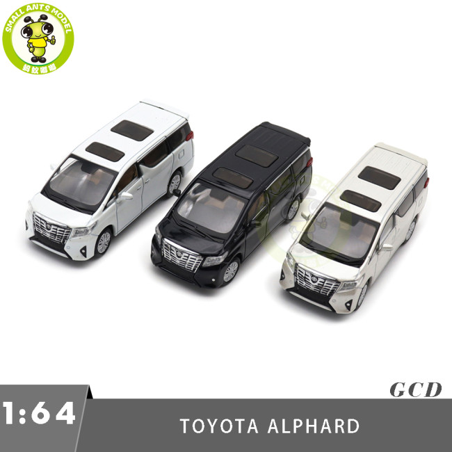1/64 Toyota Alphard 2018 GCD KengFai Diecast Metal Model Car Toys Boys Girls Gifts