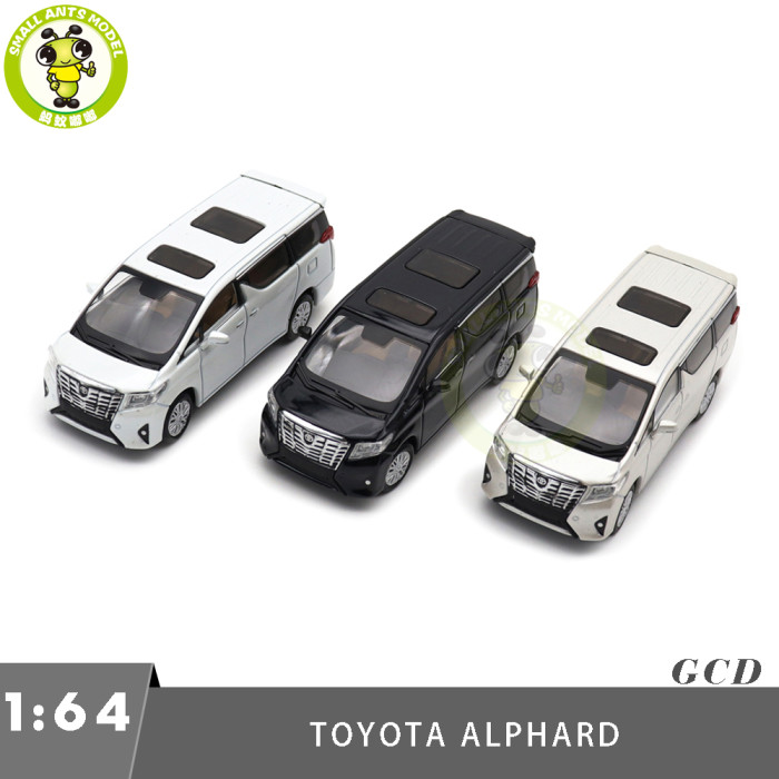 1/64 Toyota Alphard 2018 GCD KengFai Diecast Metal Model Car Toys Boys Girls Gifts