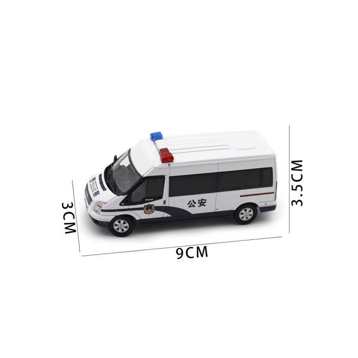GCD 1/64 Ford Transit Diecast Metal Model Car Toys Boys Girls Gifts