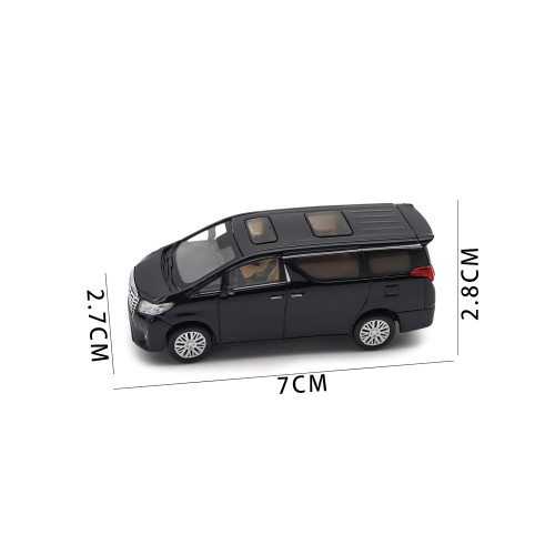 1/64 Toyota Alphard 2018 GCD KengFai Diecast Metal Model Car Toys Boys Girls Gifts