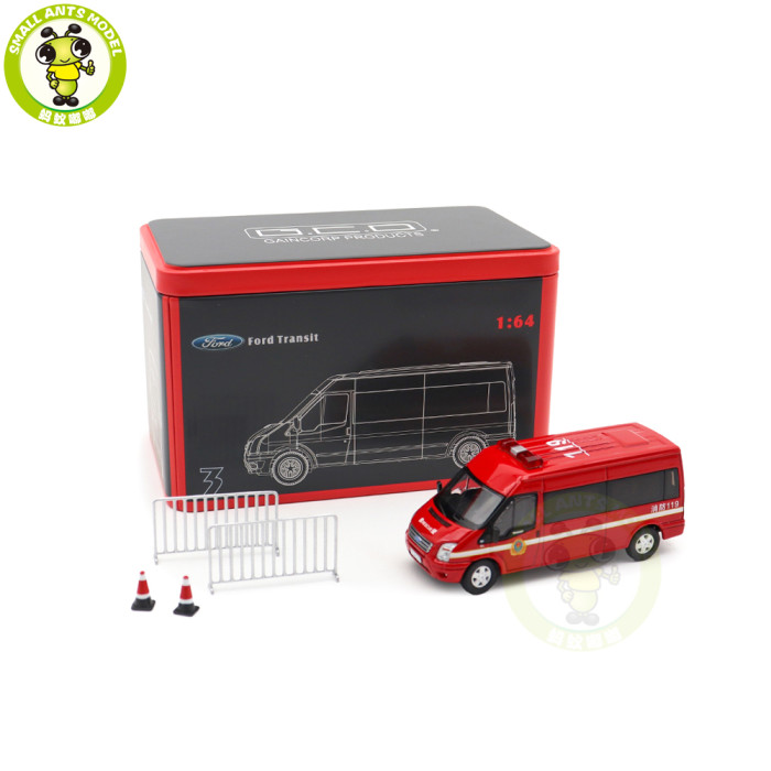 GCD 1/64 Ford Transit Diecast Metal Model Car Toys Boys Girls Gifts