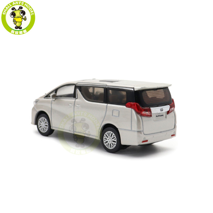 1/64 Toyota Alphard 2018 GCD KengFai Diecast Metal Model Car Toys Boys Girls Gifts