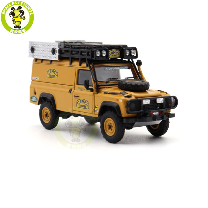 Almost Real 1/64 Land Rover 110 Camel Trophy Workshop Unit Tanzania Burundi 1991 Diecast Model Car