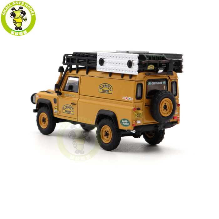 Almost Real 1/64 Land Rover 110 Camel Trophy Workshop Unit Tanzania Burundi 1991 Diecast Model Car
