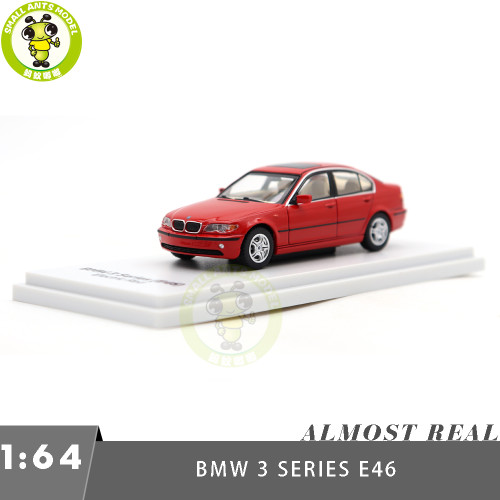 Almost Real 1/64 BMW 3 Series 4th E46 Diecast Model Toys Car Gifts For Friends
