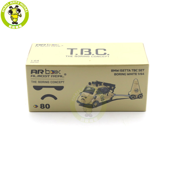 Almost Real 1/64 BMW Isetta TBC Set Diecast Model Toys Car Gifts For Friends