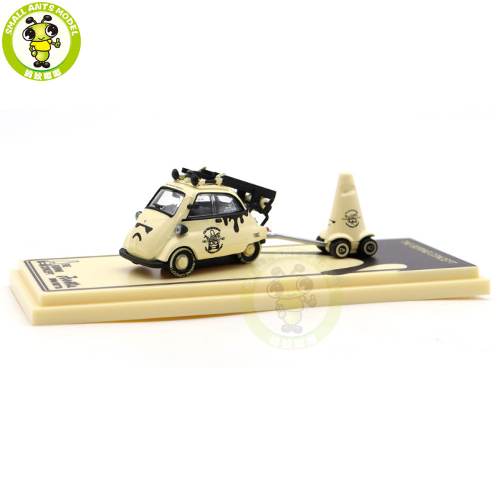 Almost Real 1/64 BMW Isetta TBC Set Diecast Model Toys Car Gifts For Friends