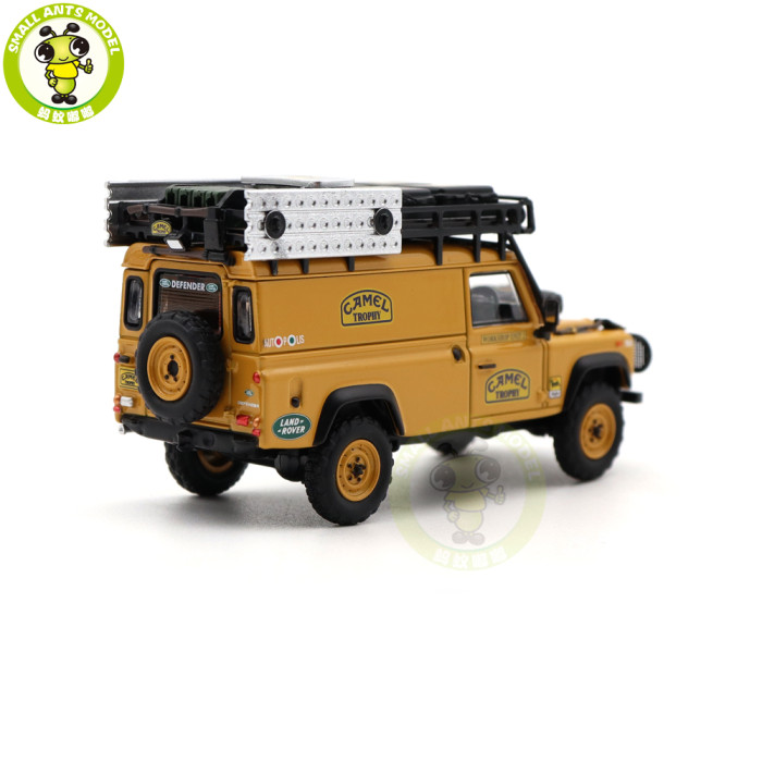 Almost Real 1/64 Land Rover 110 Camel Trophy Workshop Unit Tanzania Burundi 1991 Diecast Model Car