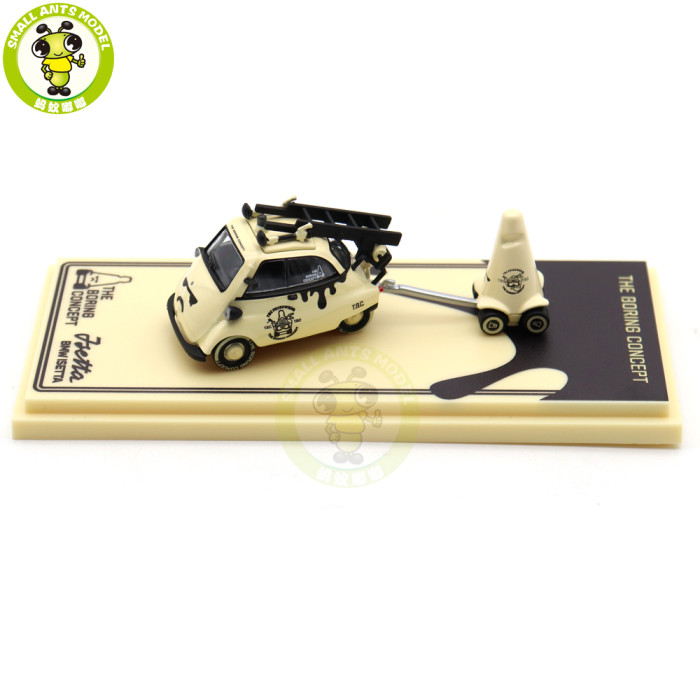 Almost Real 1/64 BMW Isetta TBC Set Diecast Model Toys Car Gifts For Friends