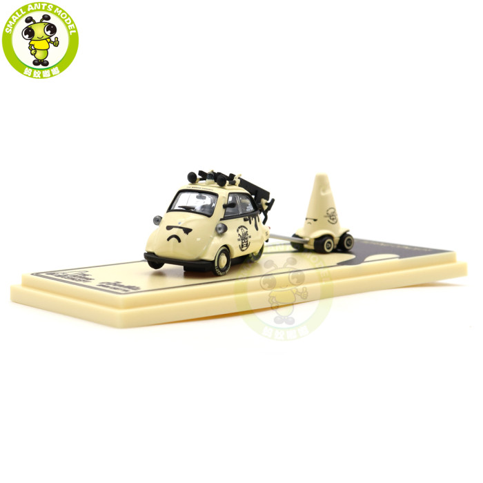 Almost Real 1/64 BMW Isetta TBC Set Diecast Model Toys Car Gifts For Friends