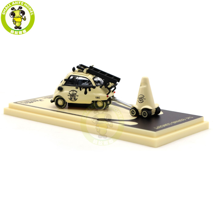 Almost Real 1/64 BMW Isetta TBC Set Diecast Model Toys Car Gifts For Friends