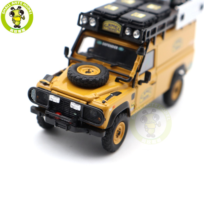 Almost Real 1/64 Land Rover 110 Camel Trophy Workshop Unit Tanzania Burundi 1991 Diecast Model Car