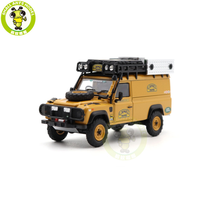 Almost Real 1/64 Land Rover 110 Camel Trophy Workshop Unit Tanzania Burundi 1991 Diecast Model Car