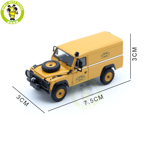 Almost Real 1/64 Land Rover 110 Camel Trophy Support Unit Borneo 1985 Diecast Model Car