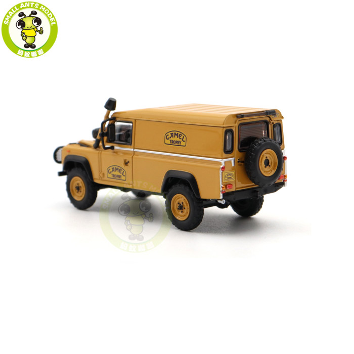 Almost Real 1/64 Land Rover 110 Camel Trophy Support Unit Borneo 1985 Diecast Model Car