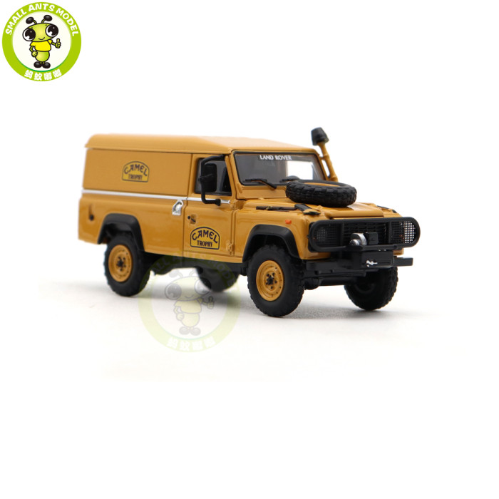 Almost Real 1/64 Land Rover 110 Camel Trophy Support Unit Borneo 1985 Dirty Version Diecast Model Car