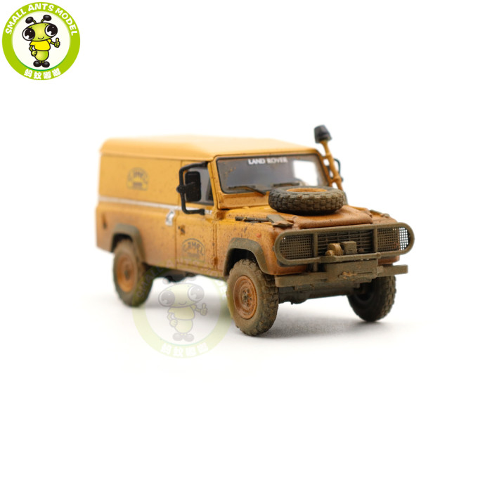 Almost Real 1/64 Land Rover 110 Camel Trophy Support Unit Borneo 1985 Diecast Model Car