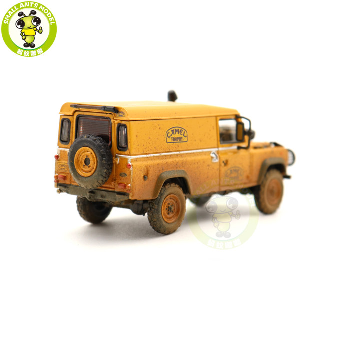 Almost Real 1/64 Land Rover 110 Camel Trophy Support Unit Borneo 1985 Diecast Model Car