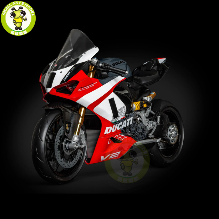 Pocher 1/4 HK124 Ducati Panigale - V2 Superquadro Final Edition Diecast Scale Kit Gifts For Friends Family