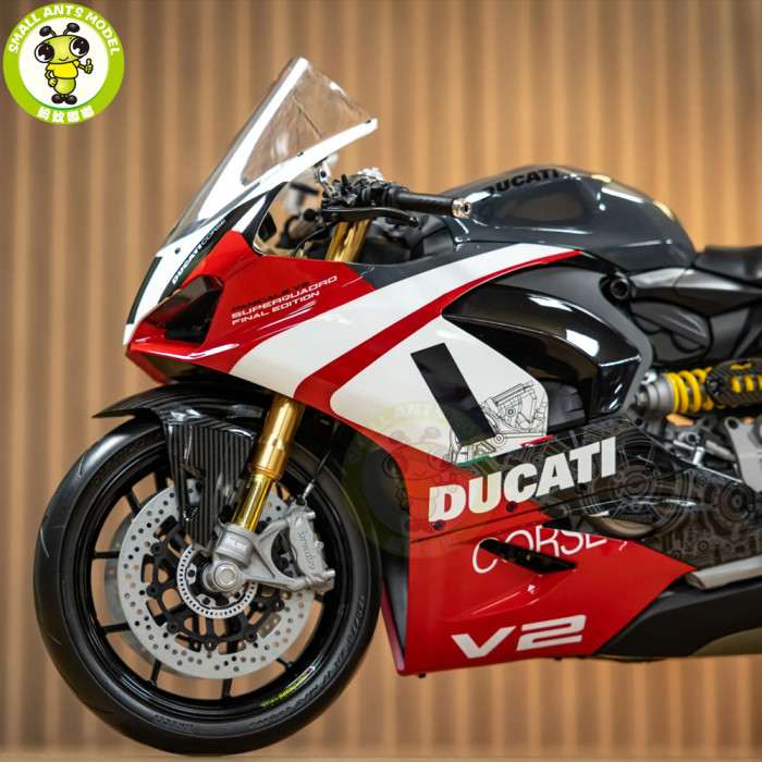 Pocher 1/4 HK124 Ducati Panigale - V2 Superquadro Final Edition Diecast Scale Kit Gifts For Friends Family