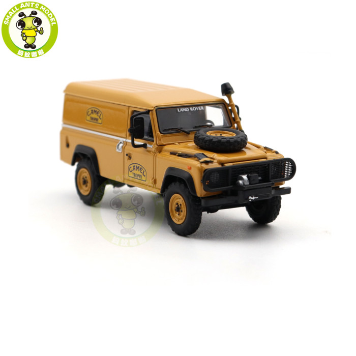 Almost Real 1/64 Land Rover 110 Camel Trophy Support Unit Borneo 1985 Dirty Version Diecast Model Car