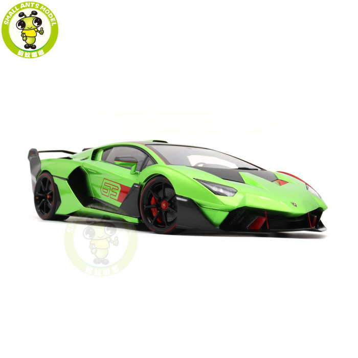1/18 Lamborghini SC18 ALSTON AUTOart 79248 Verde Selvans / Red Accents Model Car