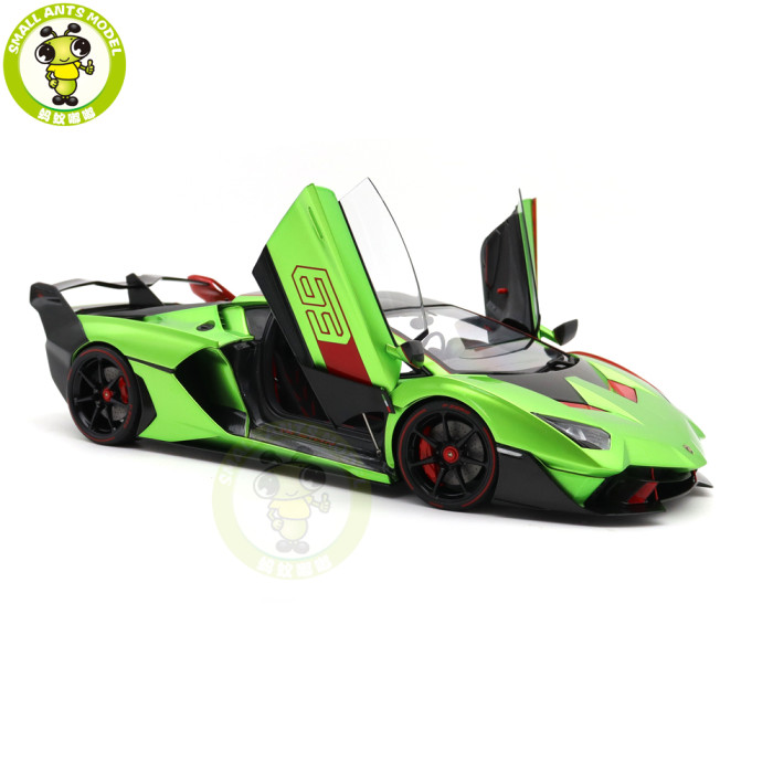 1/18 Lamborghini SC18 ALSTON AUTOart 79248 Verde Selvans / Red Accents Model Car