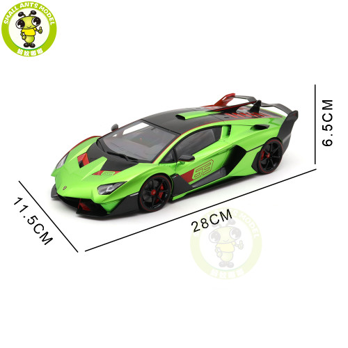 1/18 Lamborghini SC18 ALSTON AUTOart 79248 Verde Selvans / Red Accents Model Car