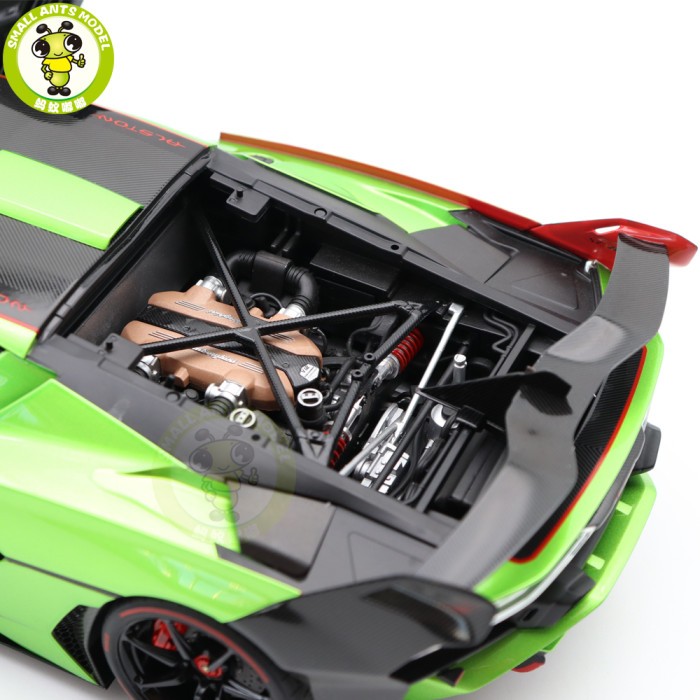 1/18 Lamborghini SC18 ALSTON AUTOart 79248 Verde Selvans / Red Accents Model Car