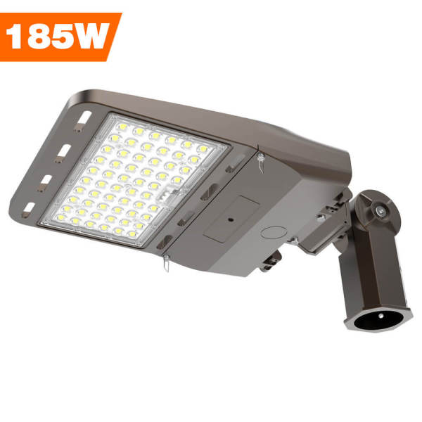 Parking Lot Lights,185 Watt,25900 Lumens, 740W Metal Halide Equal,Slipfitter Mount Brackets,Wholesaling And Retailing