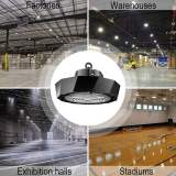 Led High Bay Lights,150 watt,150lm/w,22500 Lumens,900W Metal Halide Equal,US Plug 6.56’ Power Cord,5000K