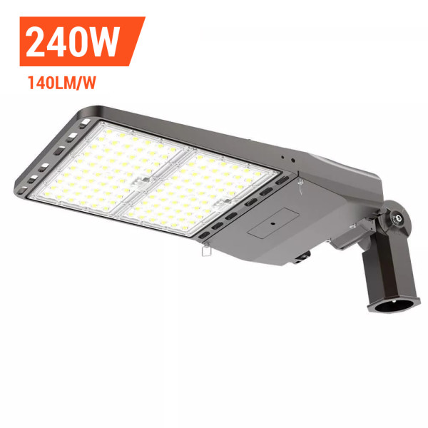 Parking Lot Lights, 240 Watt, 33600 Lumens,960W Metal Halide Equal,Slipfitter Mount Brackets,Wholesaling And Retailing