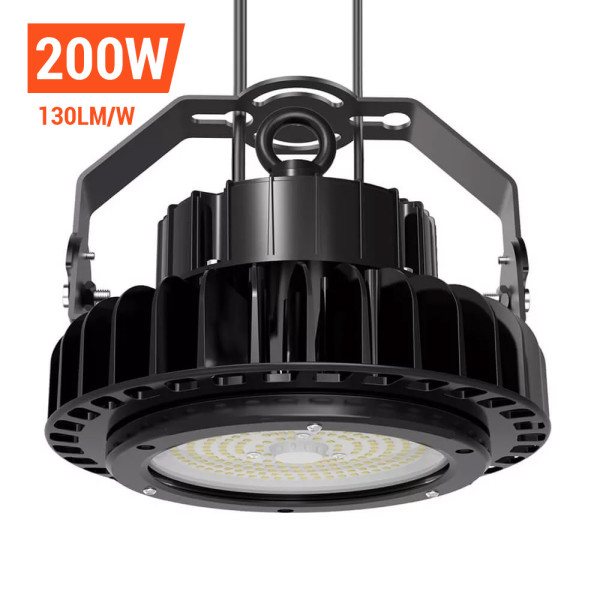 Adiding LED High Bay Lights,200 Watt,Black,800W Metal Halide Equal,5000 Kelvin