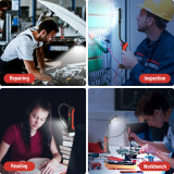 Adiding LED Work Light Red, Magnetic, Rechargeable, Gooseneck Work lights