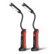 2-Pack Adiding LED Work Light Red, Magnetic, Rechargeable, Gooseneck Work lights