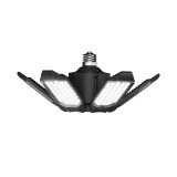 8-Pack Adiding LED Garage Ceiling Light,100 Watt,10000 Lumen, 6500K Daylight, Deformable 6+1 Panels, LED Shop Lights