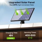 2-Pack Adiding Solar Motion Sensor Outdoor Lights, Remote Control, with 16.4ft Cable, TBD-56