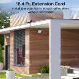 2-Pack Adiding Solar Motion Sensor Outdoor Lights, Remote Control, with 16.4ft Cable, TBD-56