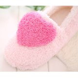 Lovely Ladies Home Floor Soft Women indoor Slippers Outsole Cotton-Padded Shoes Female Cashmere Warm Casual Shoes slippers L*5