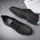 New Tide Shoes Men Leather Business Shoes fashion Leather Oxford British Man Formal Dress Casual Flats Breathable %
