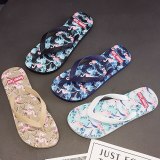 Summer Men's Street Style Flip-flops Sandals Shark Camouflage Printing Personalized Indoor Beach pool Slippers 38-45 Large Size