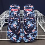 Summer Men's Street Style Flip-flops Sandals Shark Camouflage Printing Personalized Indoor Beach pool Slippers 38-45 Large Size