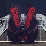 Summer Men's Street Style Flip-flops Sandals Shark Camouflage Printing Personalized Indoor Beach pool Slippers 38-45 Large Size