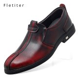 Big size 38-48 mens dress italian leather shoes luxury brand mens loafers genuine leather formal loafers moccasins men