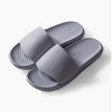 Summer Slippers Eva Sandals Women Men Thick Sole Non-Slip Indoor Flip Flops Home Bathroom Beach Floor Flat Shoes Pool Slides