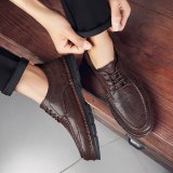 New Tide Shoes Men Leather Business Shoes fashion Leather Oxford British Man Formal Dress Casual Flats Breathable %