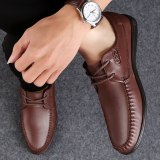 Male Leisure Shoes Big Size 37-45 casual Oxford Mens Genuine Leather Designer Shoes Men Luxury Shoes Black Business Sneaker %