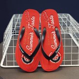 Summer Men's Street Style Flip-flops Sandals Shark Camouflage Printing Personalized Indoor Beach pool Slippers 38-45 Large Size